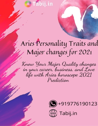 Aries Horoscope 2021: check Personality Traits of Aries Zodiac sign