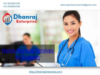 Best Home Nursing Services in Gurgaon