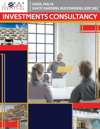Valuable investment consulting services in Malta