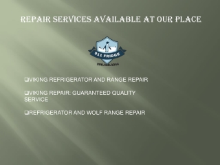 The Treatable & Affordable Sub Zero & Wolf Appliance repair in Seattle