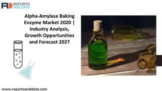 Alpha-Amylase Baking Enzyme Market Trends 2020