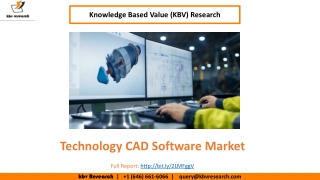 Technology CAD Software Market Size Worth $272.7 Million By 2026 - KBV Research