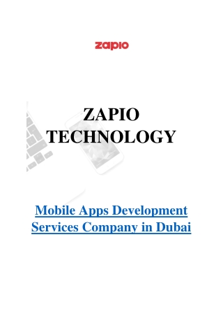 Mobile App Development Company in Dubai