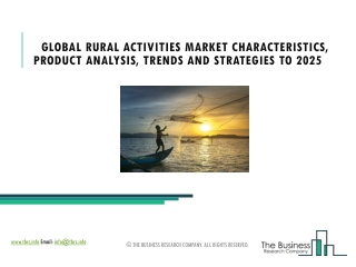 Rural Activities Market Regional Analysis, Size, Share , Dynamics And Restraints