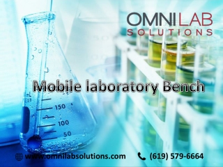 Our Mobile Laboratory bench give flexibility to your Mass Spec Lab - OMNI Lab Solutions