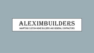 Best Builder Contractor Southampton