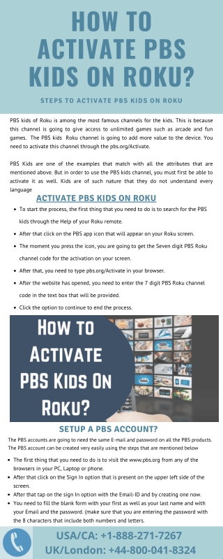 Steps and Tips to Activate PBS on Roku