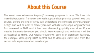 AngularJS Training in Delhi