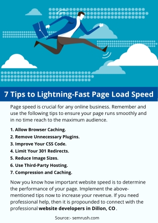 7 Tips to Lightning-Fast Page Load Speed
