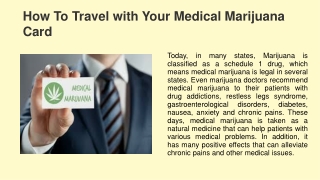 Get Medical Marijuana Card in North Miami, Florida