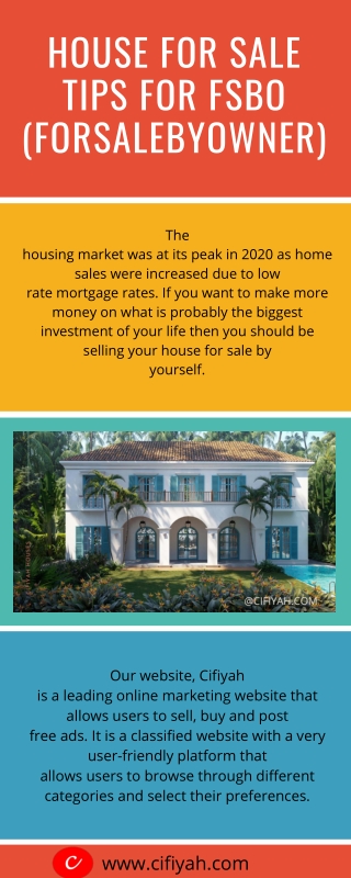 House for sale tips for FSBO (ForSaleByOwner)