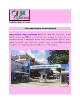 Davao Medical School Foundation