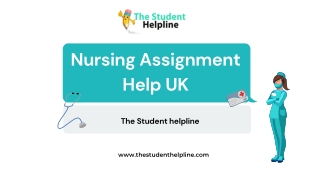 Nursing assignment help services In the  uk