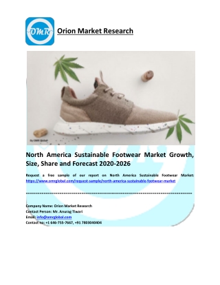 North America Sustainable Footwear Market Research and Forecast 2020-2026