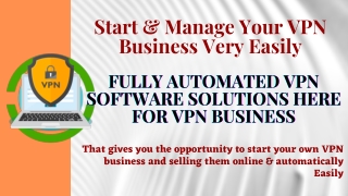 All VPN SOFTWARE SOLUTIONS HERE FOR VPN BUSINESS