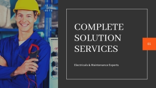 Electrical Maintenance Sheffield