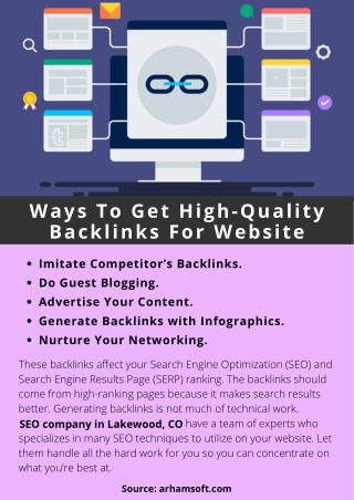 Ways To Get High-Quality Backlinks For Website
