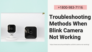 Blink Camera Not Working 1-8009837116 Blink Home Monitor App Helpline