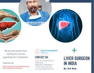 Most Popular Liver Surgeon In India