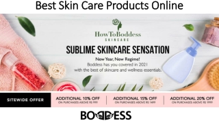 Best Skin Care Products Online - Boddess Beauty
