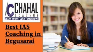 Online IAS Coaching – Chahal Academy