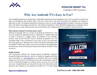 Why Are Android TVs Easy to Use?
