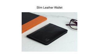 Slim Leather Wallet