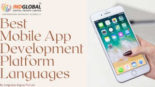 Best Mobile App Development Platform Languages