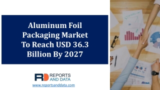 Aluminum Foil Packaging Market Research, Trends and Forecast to 2027