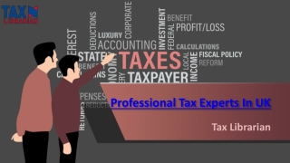 Professional Tax Experts In UK- Tax Librarian