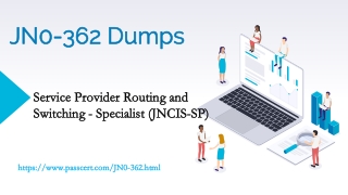 JNCIS-SP Certification JN0-362 Dumps