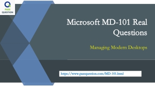 2021 Managing Modern Desktops MD-101 Training Questions