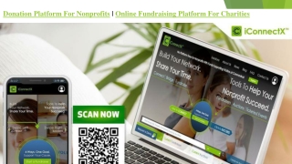 IConnectX - Best Online Fundraising Platform for Nonprofits / Charities - Set up a fundraiser