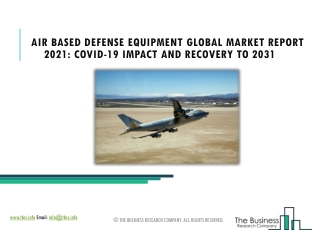 Air Based Defense Equipment Market Set To Witness Adamant Growth With Top Key Players