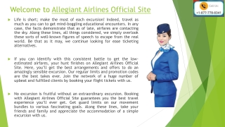 Allegiant Airlines Reservations