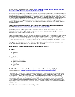 Global Uncooled Infrared Sensors Market Overview