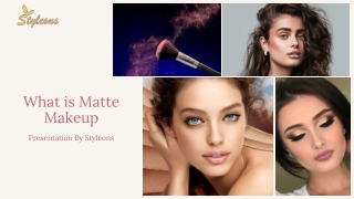 Benefit of Matte Makeup - What Does Matte Mean in Makeup