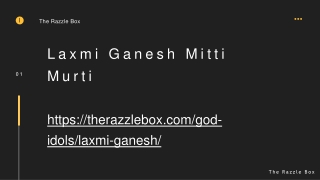 Laxmi Ganesh Mitti Murti - The Razzle Box