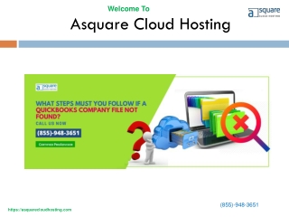 What step To Follow If QuickBooks Company File Not Found Or Missing Error?