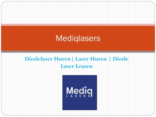 laser apparatuur Nederland | diode laser kopen