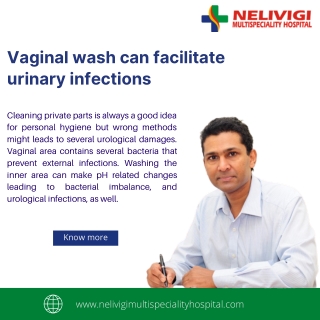 Best Urology Hospitals Near Me in Bellandur, Bangalore | Nelivigi Multispeciality Hospital