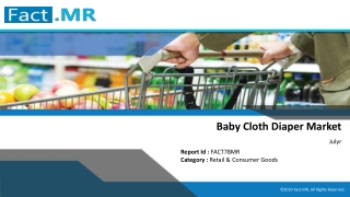 Sales analysis of baby cloth diaper