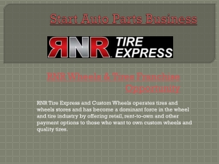 The Best Way to Start Auto Parts Business