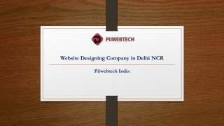 Website Designing Company in Delhi NCR
