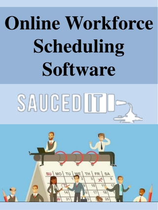 Online Workforce Scheduling Software