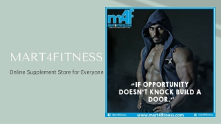 Supplement Store Online India -Mart4fitness