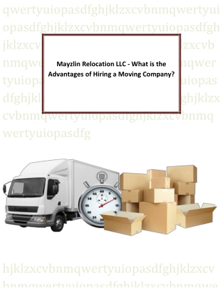 Mayzlin Relocation - Material Packing Expert in United States