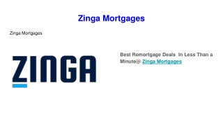 Best Remortgage Deals Rates With No Fees | Compare Remortgage Deals Rates | Zinga Mortgages