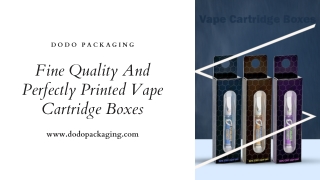 Get Stunning and More Appealing Color Combinations of Vape Cartridge Boxes | Custom Boxes