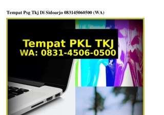 Tempat Psg Tkj Di Sidoarjo Ô831•45Ô6•Ô5ÔÔ[WA]